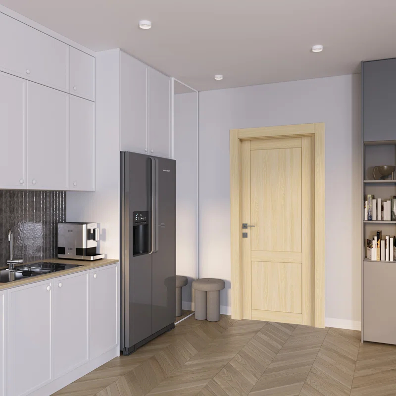 Belldinni Solid + Manufactured Wood Paneled Slab Door