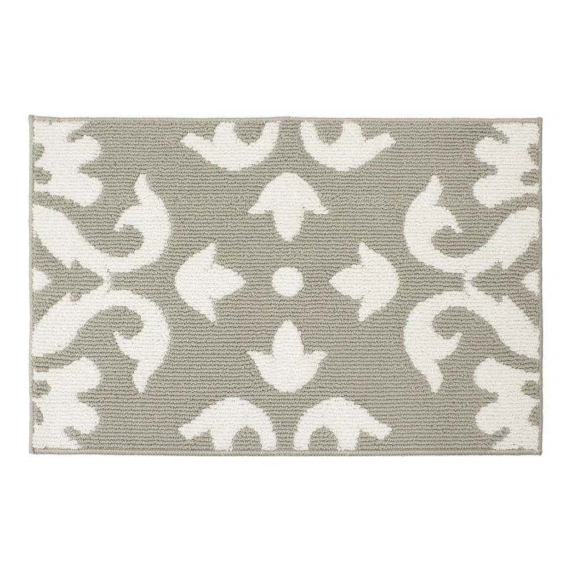 Laura Ashley Laura Ashley Mayhew Light Gray/White Area Rug
