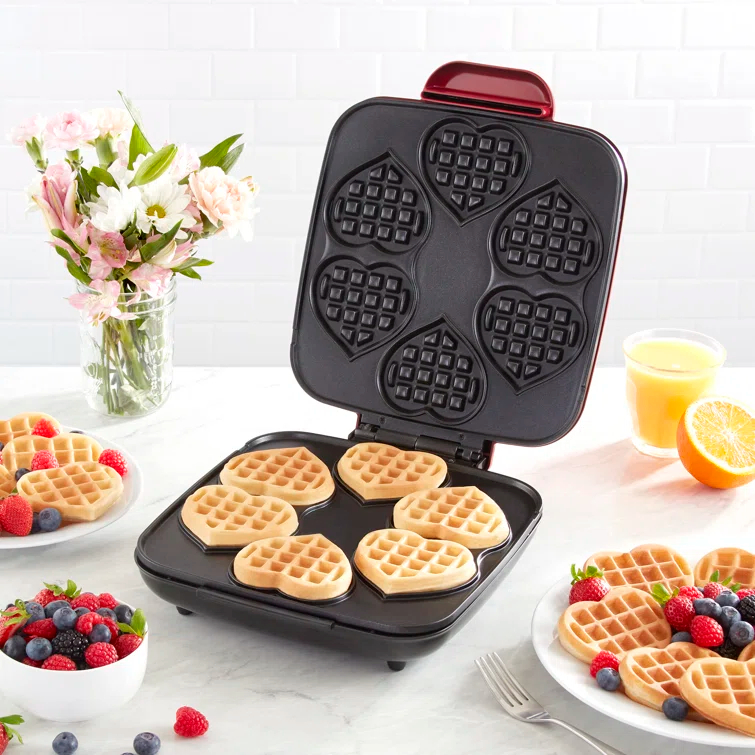 DASH Dash Multi Mini Heart Waffle Maker