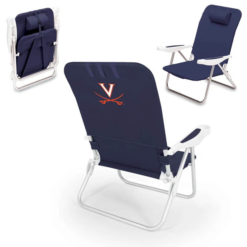 NCAA Folding Beach Chair