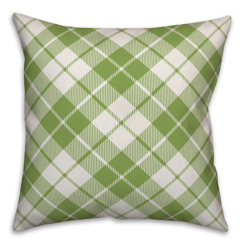 Designs Direct Creative Group Plaid Pillow Cover