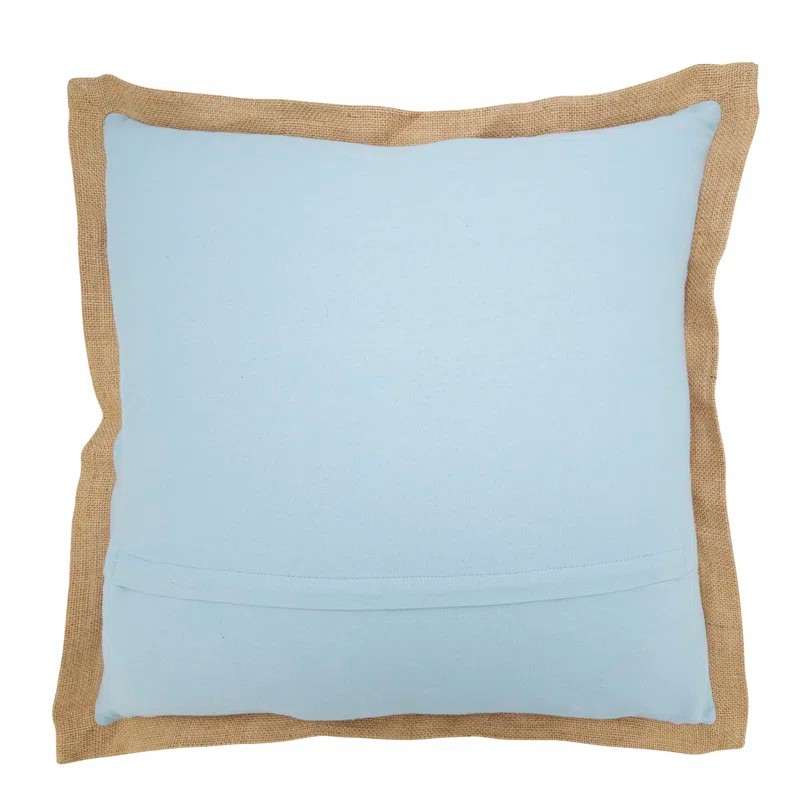 Saro Ballast Collection Cotton Throw Pillow