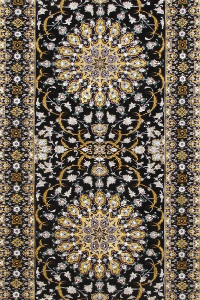 Pasargad Azerbaijan One-of-a-Kind 3'1" X 11'8" New Age Runner Wool Area Rug in