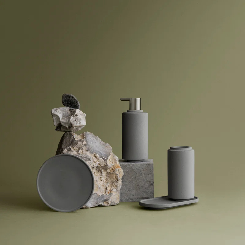 Blomus CRETO Concrete Soap Dispenser
