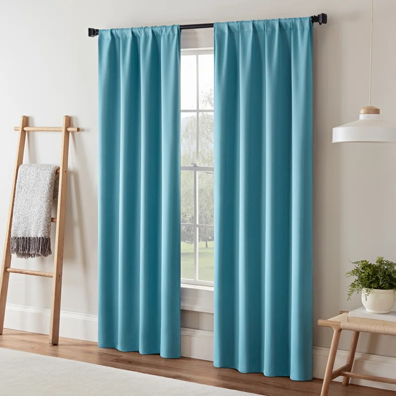 Eclipse Phoenix Polyester Blackout Curtain Single Panel