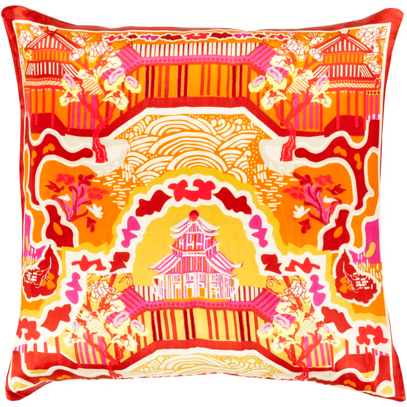 Livabliss Silk Throw Pillow