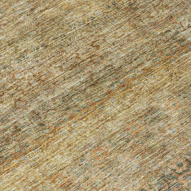 Machine Washable Indoor/Outdoor Chantille ACN1174 Wheat Rug