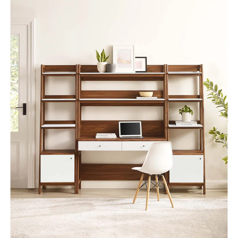 Modway Modway Bixby Wood Bookshelves - Set of 2