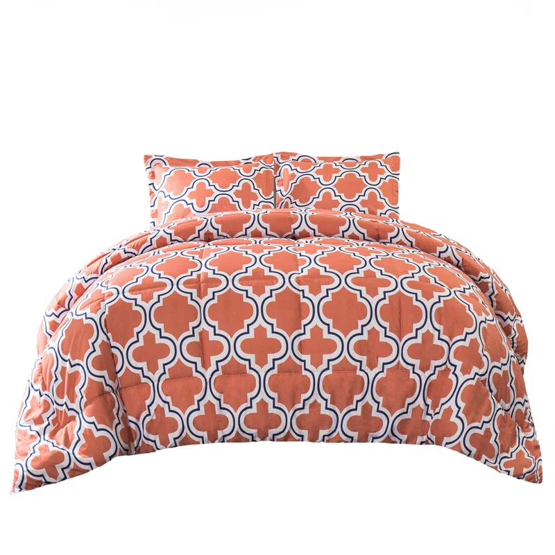 Superior Superior Trellis Trellis Hypoallergenic Down Alternative 3Pc Comforter Set