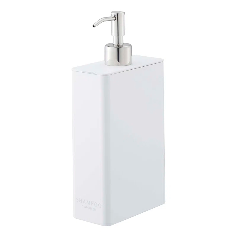 Yamazaki Home Yamazaki Home Dispenser, Contemporary Bottle Pump For Shower, 24 fluid oz., 700 ml