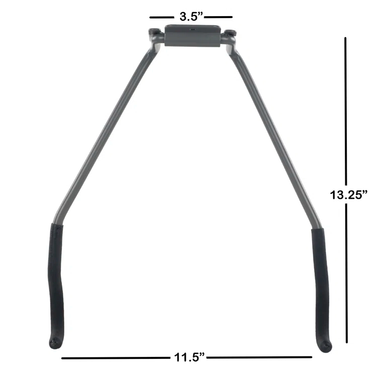 Pentagon Tool Rad Sportz Flip Up Bike Rack with 50lb Capacity for Mountain, Road, Kids Bikes - Bike Wall Mount M220012