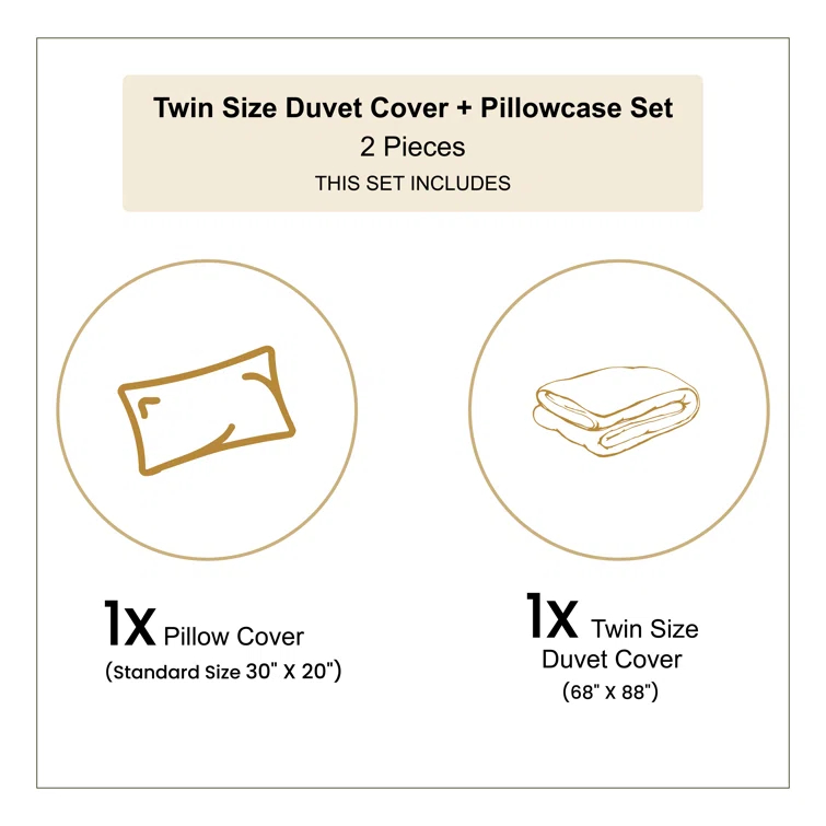 Ambesonne Coastal Duvet Cover Set