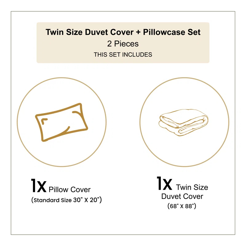 Ambesonne Coastal Duvet Cover Set