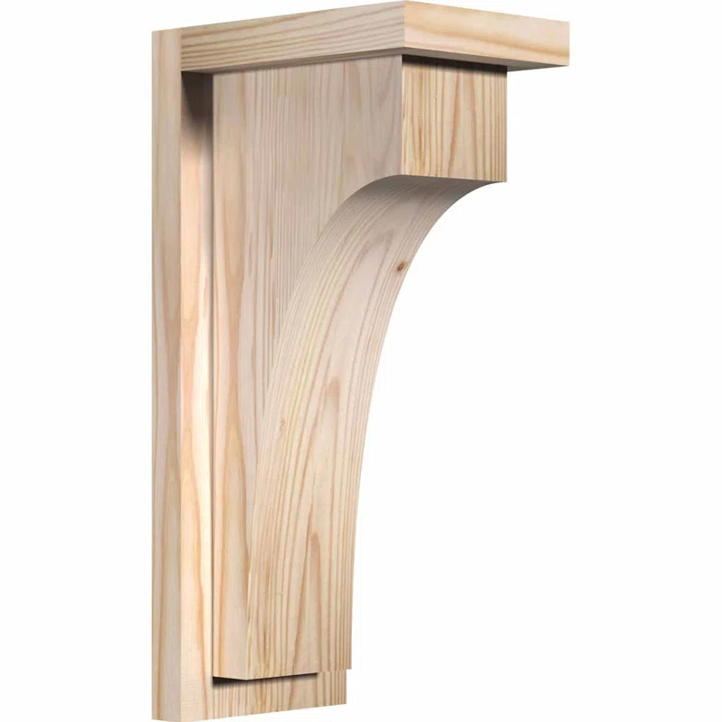 Ekena Millwork Huntington Corbel w/Backplate