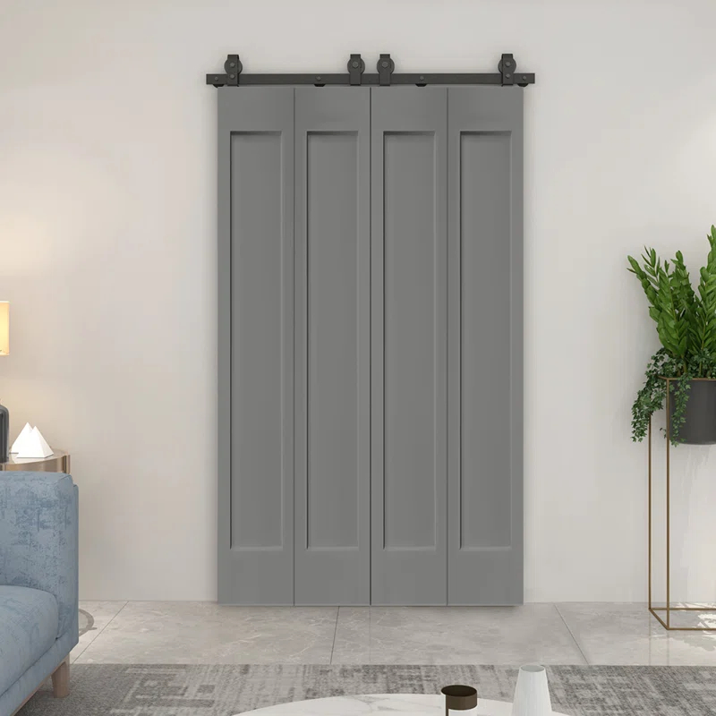 Calhome 72'' x 80'' Hollow Paneled Painted