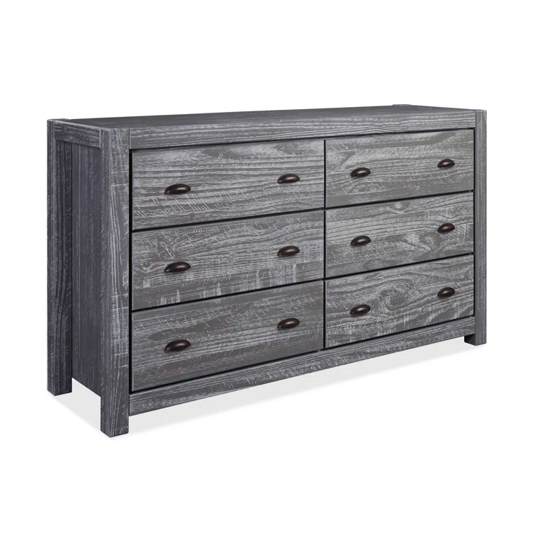Grain Wood Furniture Montauk 6 Drawer Double Dresser & Reviews | Wayfair