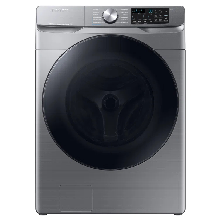 Samsung Samsung 4.5 cu. ft. Large Capacity Smart Front Load Washer with Super Speed Wash WF45B6300AP