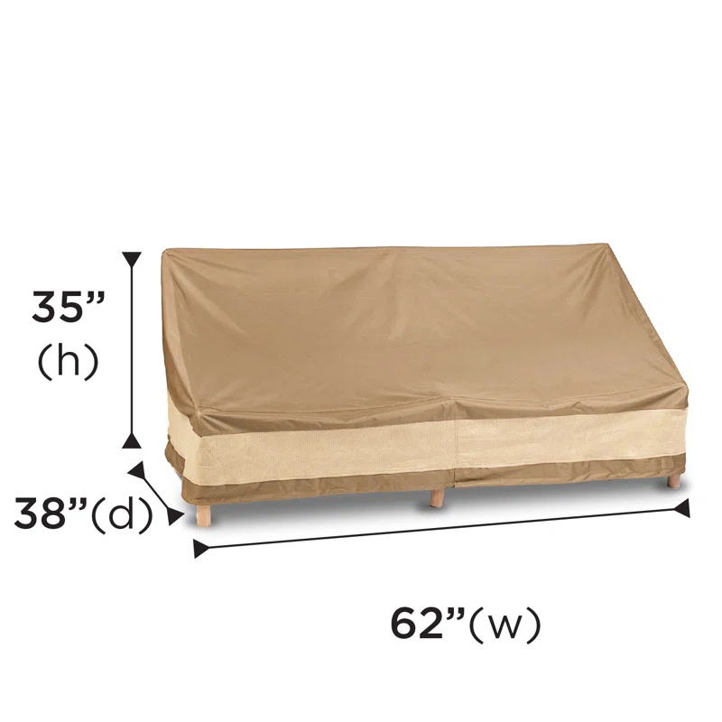 AnyWeather Patio Loveseat Outdoor Cover, Durable and Waterproof