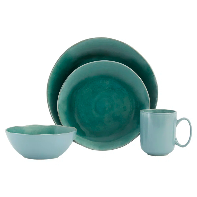 Baum 16 Piece Ceramic Dinnerware Set - Service for 4 (Set of 4)