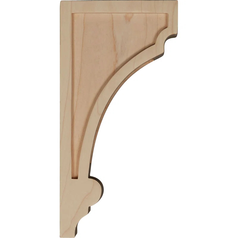Ekena Millwork Diane Recessed Wood Corbel & Reviews | Wayfair