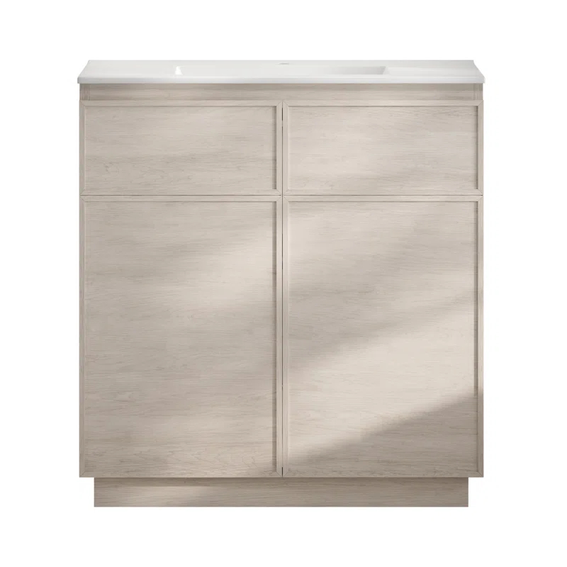 Swiss Madison St. Tropez 36" Freestanding Bathroom Vanity With Sink Top