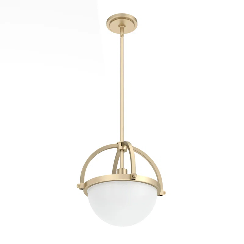 Hunter Fan Wedgefield 1 - Light Shaded Globe Pendant