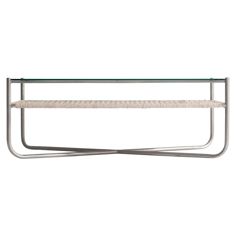 Bernhardt Kendo Glass Top Single Coffee Table
