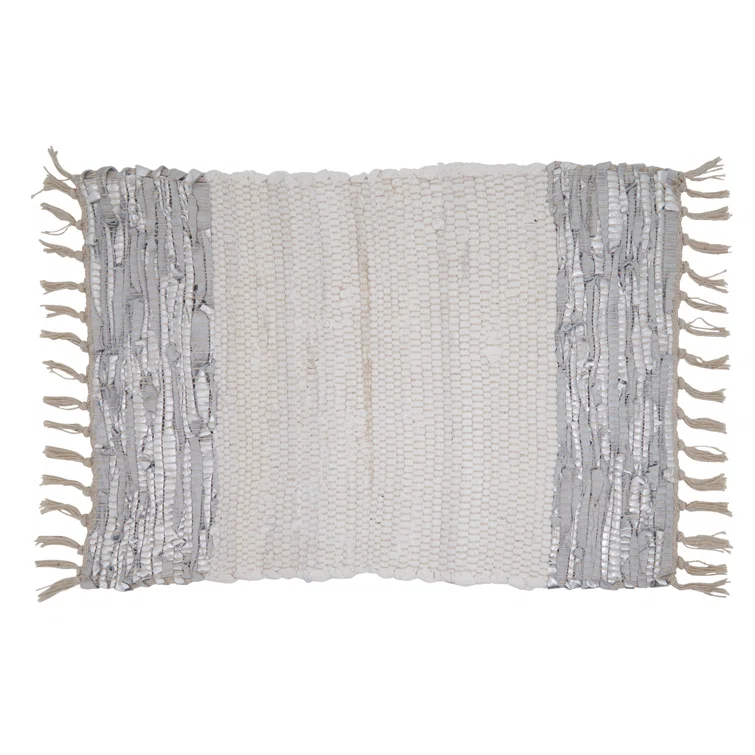 Saro Les Fêtes Chindi Striped Rectangle Placemat (Set of 4)