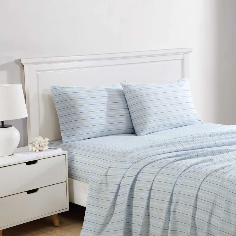 Nautica Nautica Printed Cotton Percale Sheet Sets