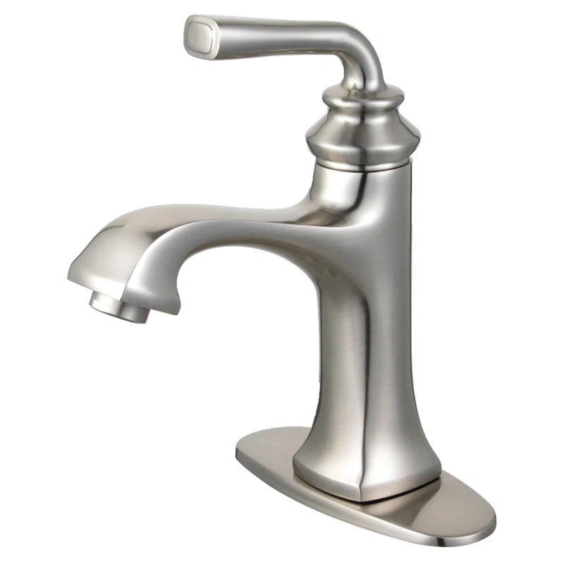 Kingston Brass LS4428RXL Kingston Brass Restoration Single-Handle 1-Hole Deck Mount Bathroom Faucet with Push Pop-Up
