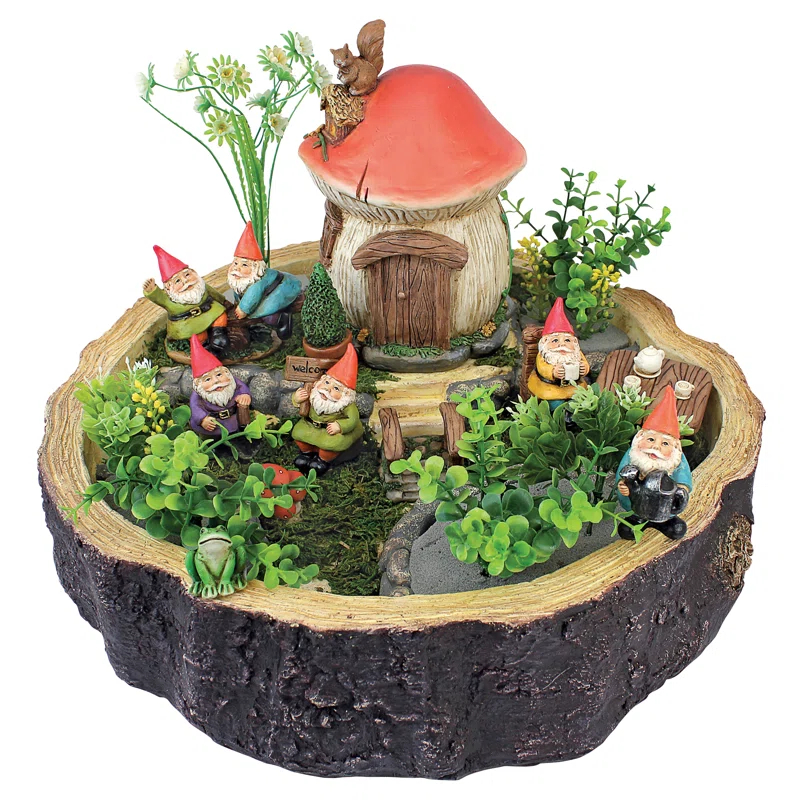 Design Toscano Tiny Forest Friends Fairy Garden