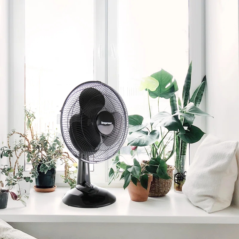Impress 12in Oscillating Table Fan