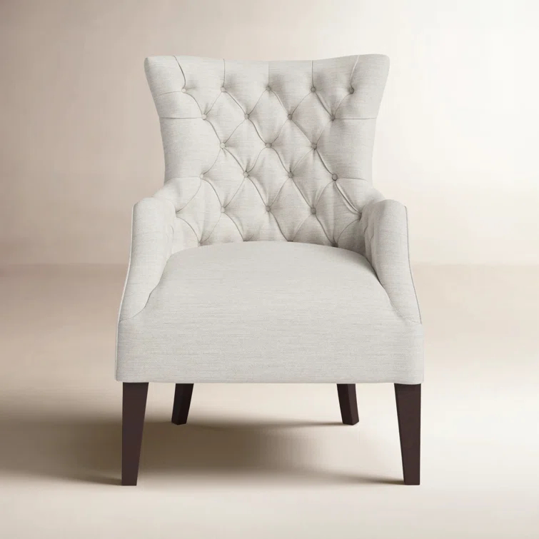 Tufted Wingback Accent Chair
