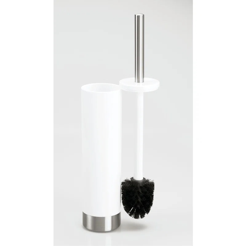 InterDesign 16.3in. H Free Standing Toilet Brush and Holder