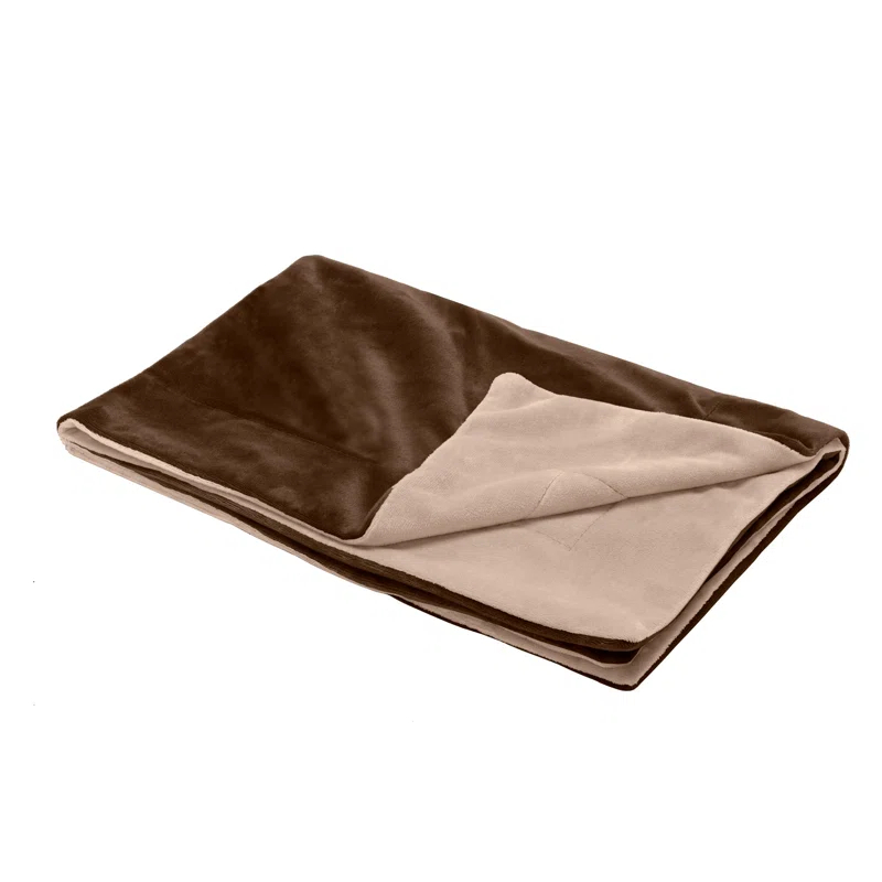 FurHaven Waterproof Faux Velvet Throw Blanket