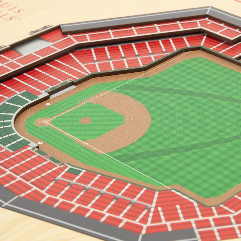 YouTheFan MLB 5-Layer StadiumViews 3D Wall Art