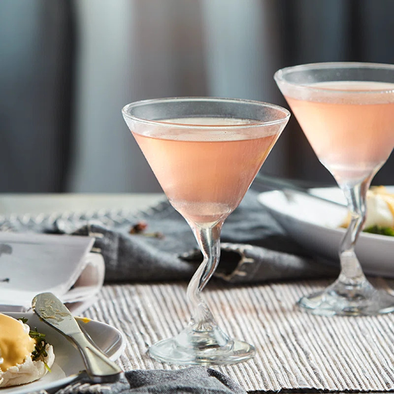 Libbey Libbey Z-Stem 9.25 oz. Martini Glasses (Set of 4)