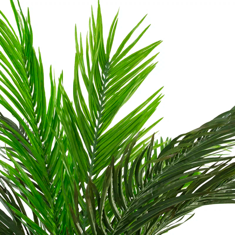 Northlight Seasonal 70" Green and Brown Potted Artificial Phoenix Palm Tree