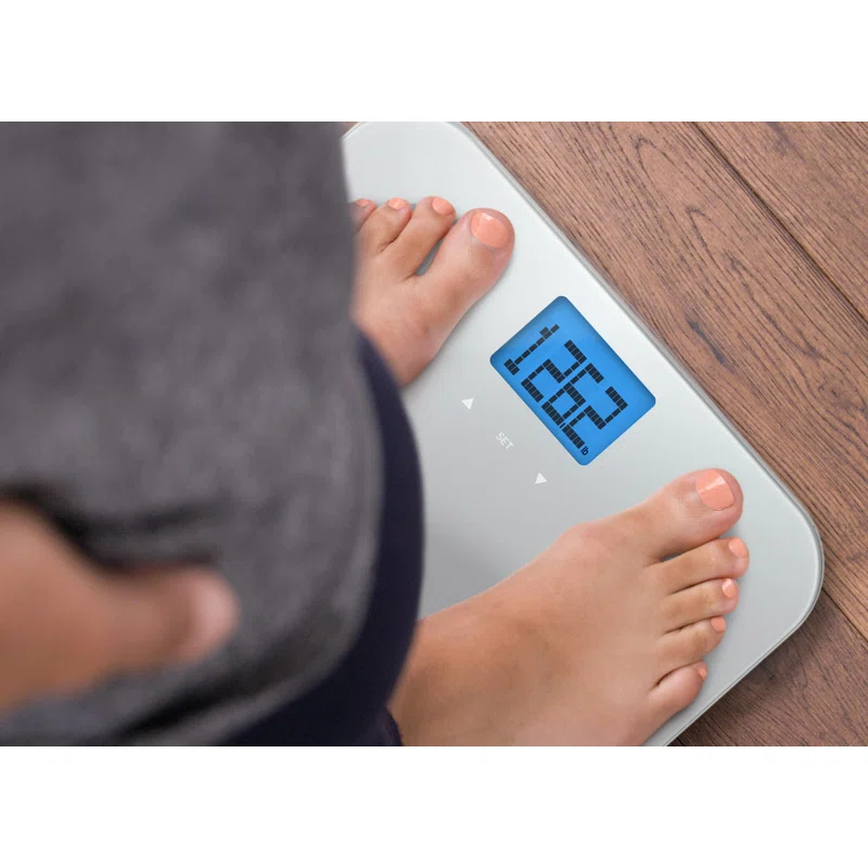 Greater Goods Weight Gurus Digital Body Fat Scale With Large Backlit Lcd And Smartphone Tracking (silver)