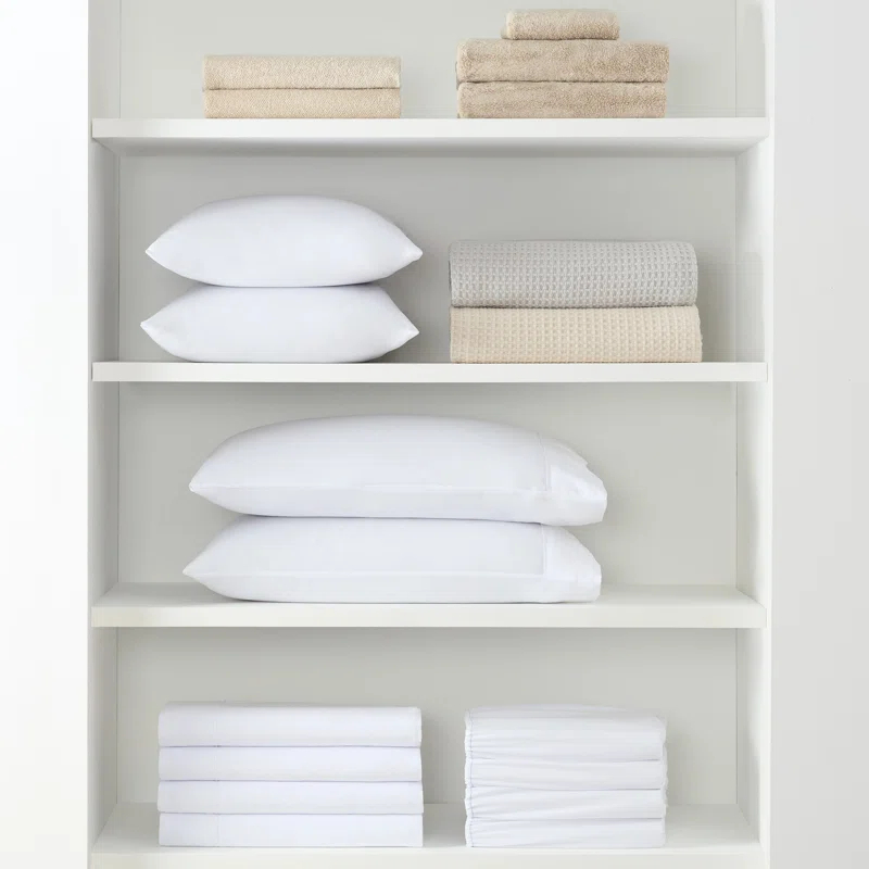 ArkwrightLLC Host & Home Soft Brushed Hypoallergenic Microfiber Flat Sheets - Pack of 6 (Set of 6)