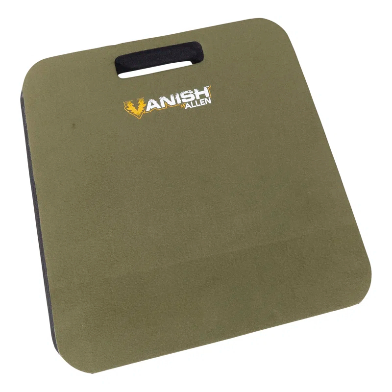 Vanish Foam Cushion, 14"L x 13"W x 2"H, Olive Green