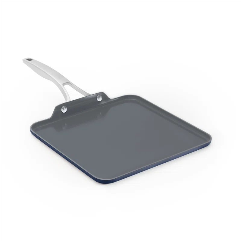 Calphalon Calphalon  Premier Ceramic Nonstick 11" Square Griddle, Mushroom Gray