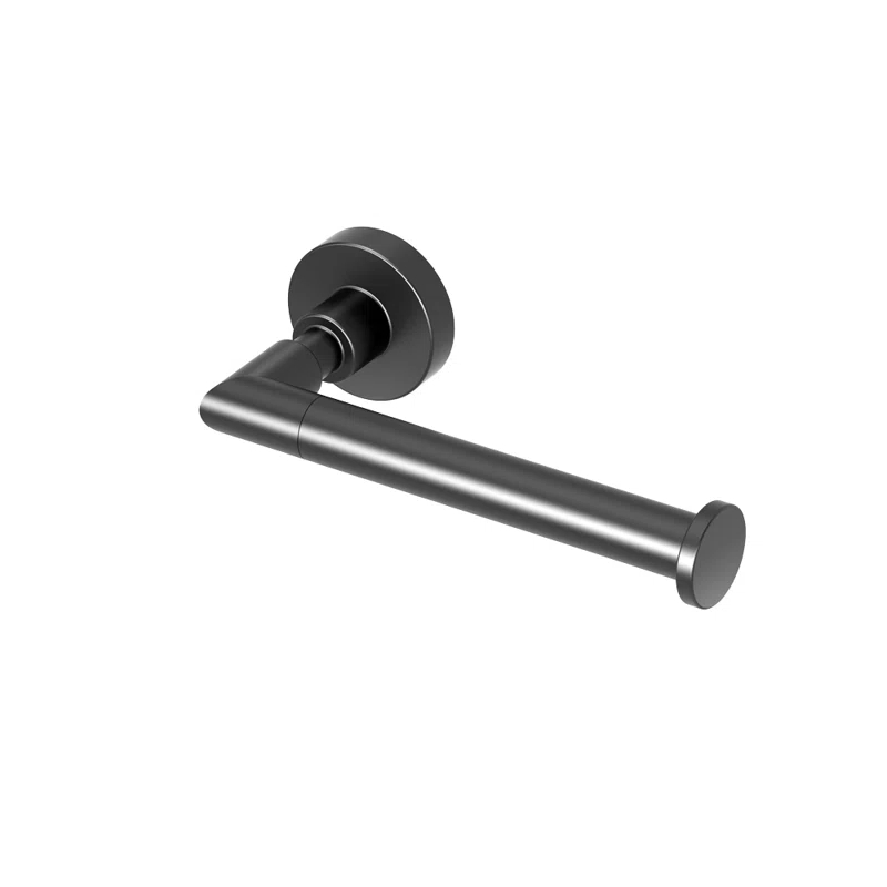Gatco 5503 Studio Wall Mounted Euro Style Toilet Paper Holder | Single Post Toilet Tissue Holder