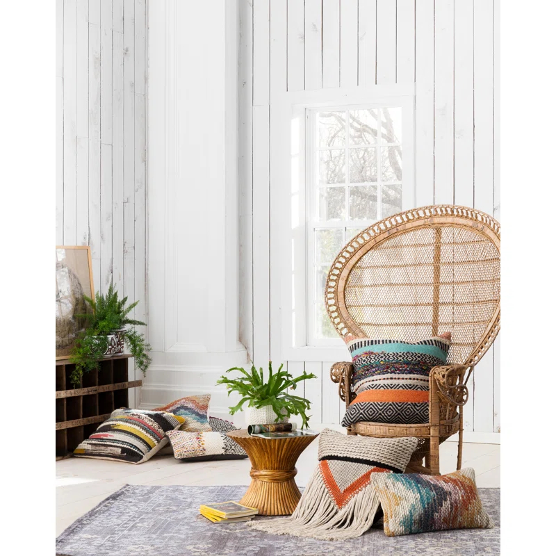 Loloi Rugs Striped Down Throw Pillow