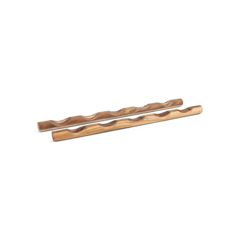 Ironwood Gourmet 5 Bottle Solid Wood Tabletop Wine Bottle Rack in Wood