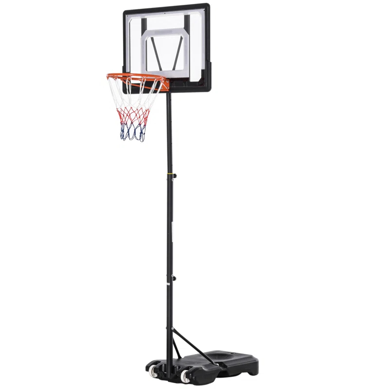 Soozier Height Adjustable 102.25" Outdoor Basketball Hoop