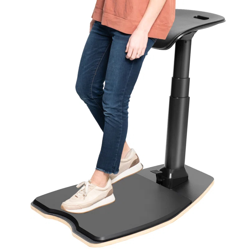 Vivo VIVO Ergonomic Leaning Chair with Anti-Fatigue Mat