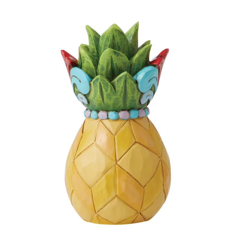 Jim Shore Jim Shore Heartwood Creek Pineapple Mini Figurine 4in H