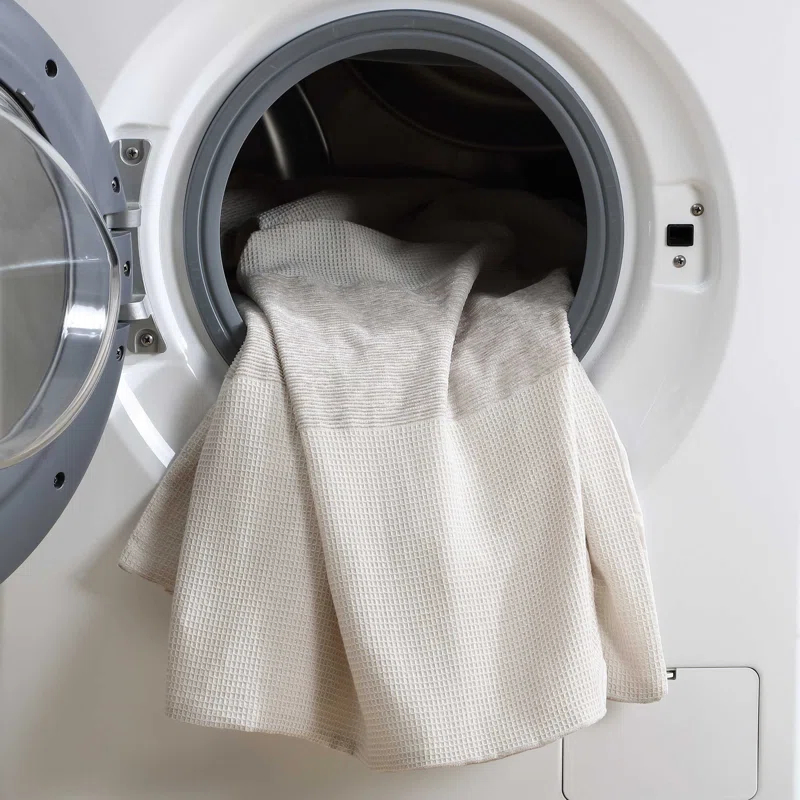 Vera Wang Vera Wang Chenille Waffle Stripe Beige