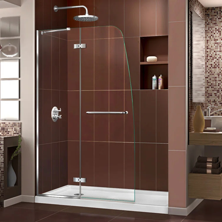DreamLine Aqua Ultra 74.75" H Frameless Shower Enclosure DL-6522L-01CL